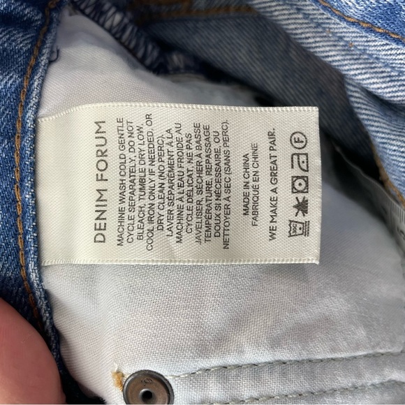 Denim Forum The Boyfriend High Rise Loose 28l Size 26 - Picture 6 of 9